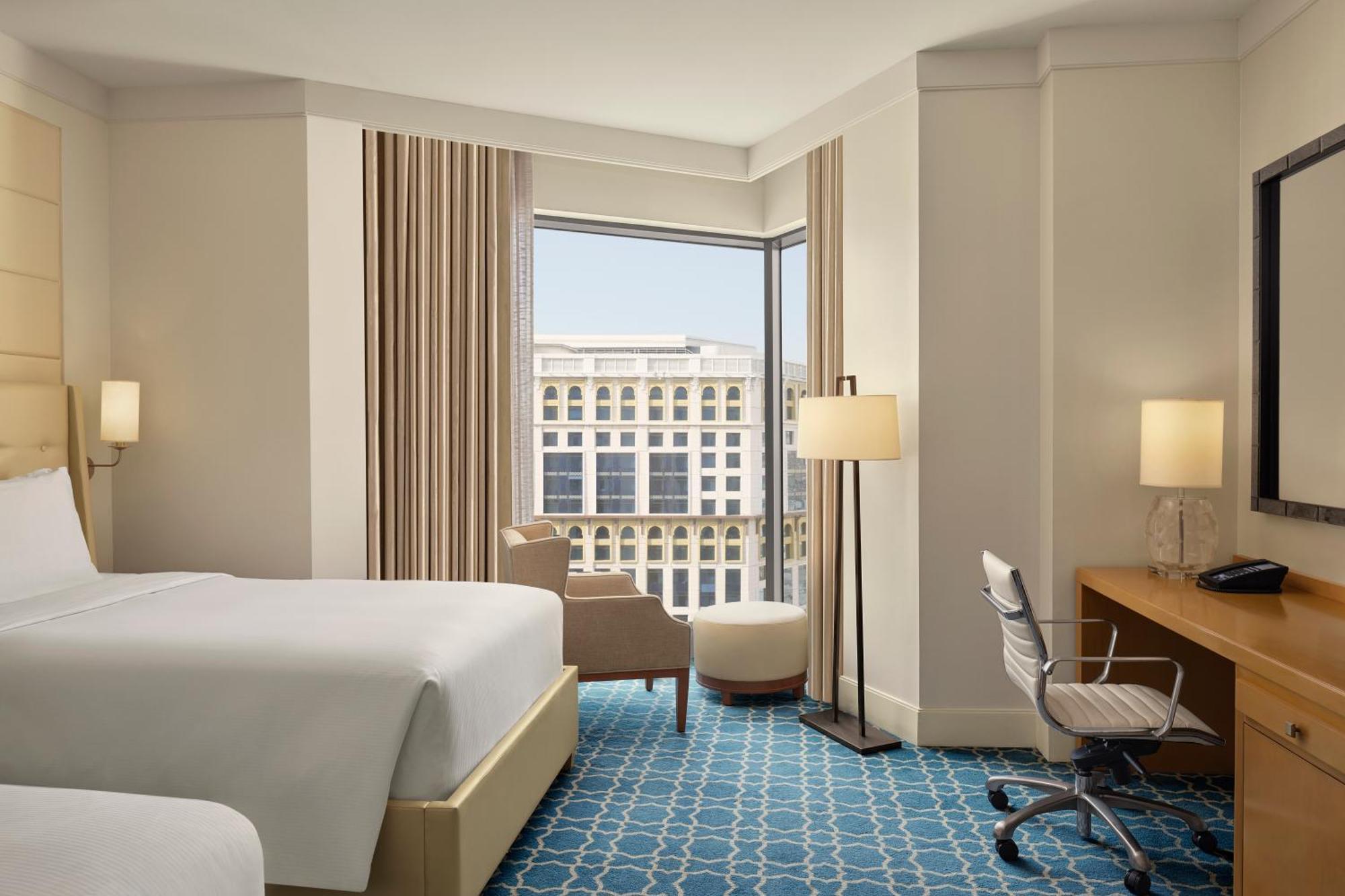 ฮิลตัน มักกะฮ์ คอนเวนชั่น โฮเต็ล Hotel Mecca ภายนอก รูปภาพ A guest room at the Hilton Austin