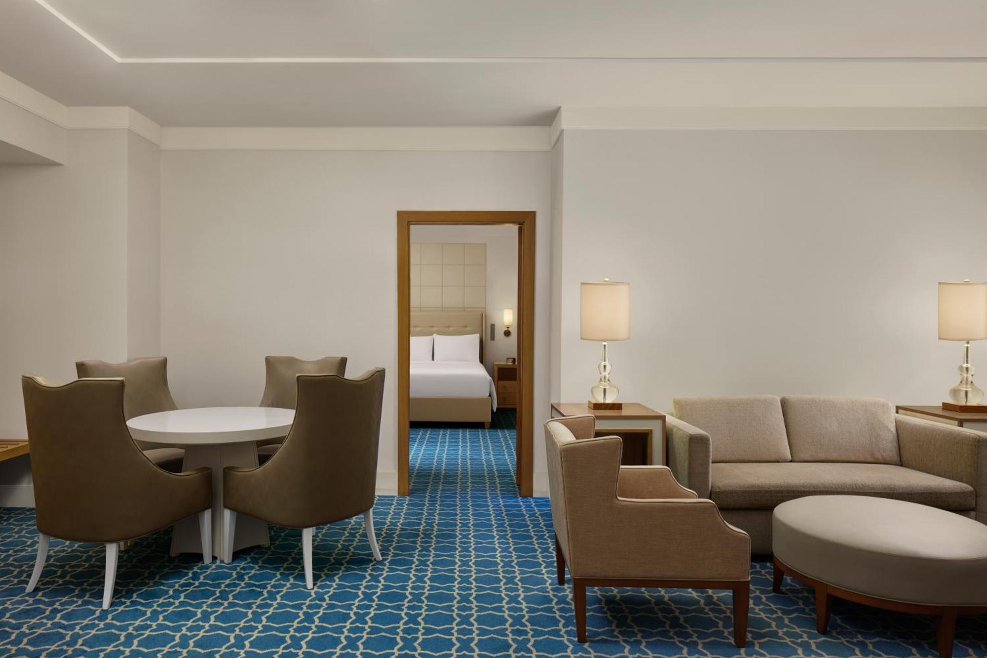 ฮิลตัน มักกะฮ์ คอนเวนชั่น โฮเต็ล Hotel Mecca ภายนอก รูปภาพ A suite at the hotel