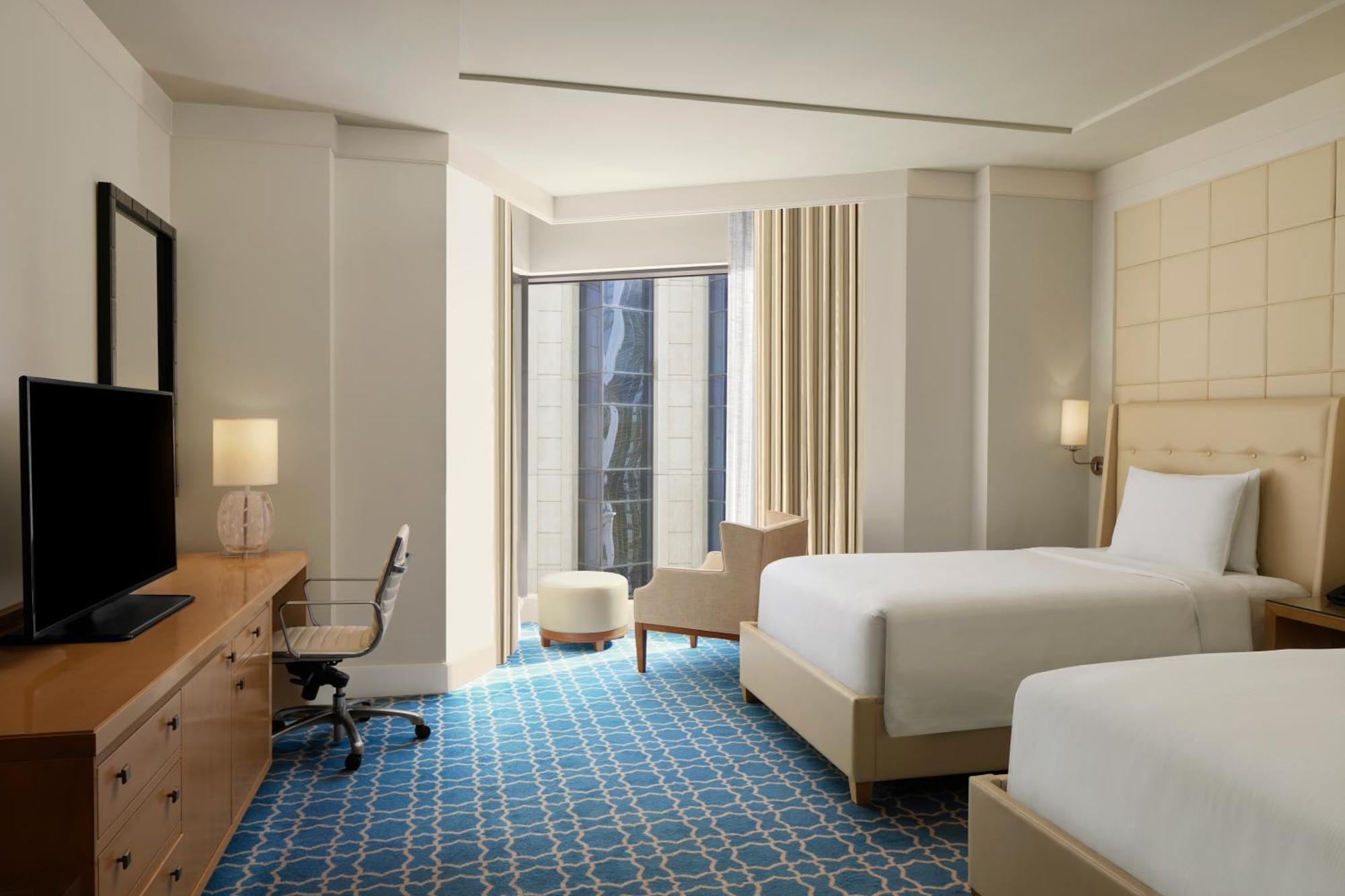 ฮิลตัน มักกะฮ์ คอนเวนชั่น โฮเต็ล Hotel Mecca ภายนอก รูปภาพ A guest room at the hotel